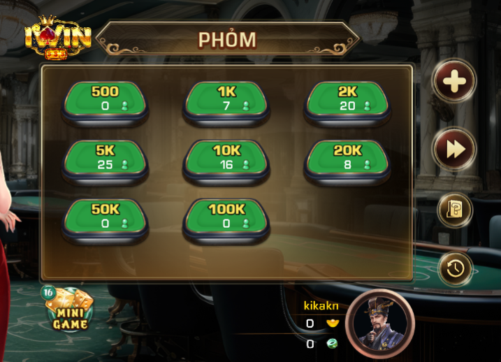 Ưu đãi khủng tại Game Bài Phỏm iWin Club