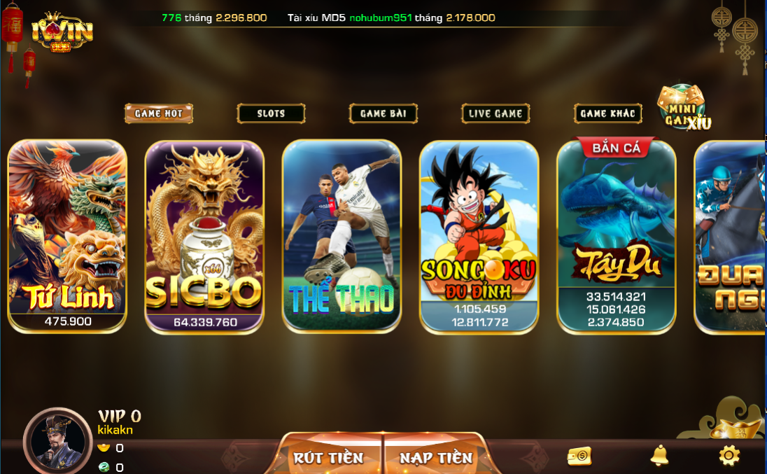 Tổng Quan Game Thể Thao iWin Club