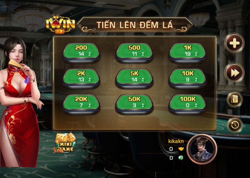 Game tiến lên miền nam iwin