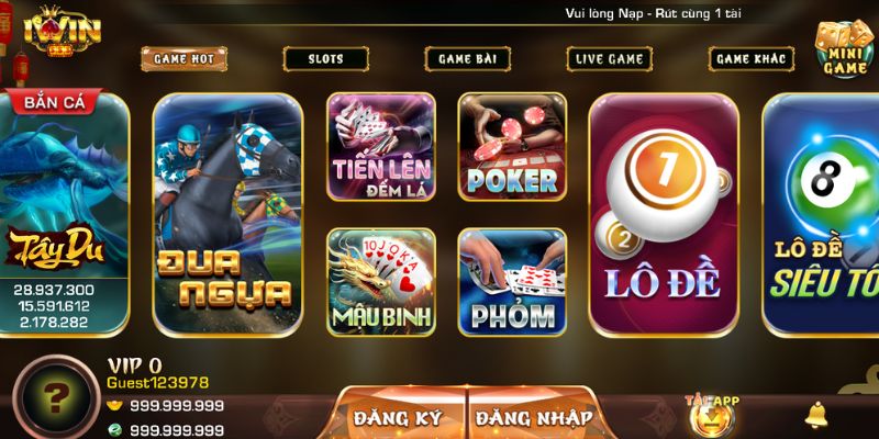 Tìm hiểu về game poker Iwin Club