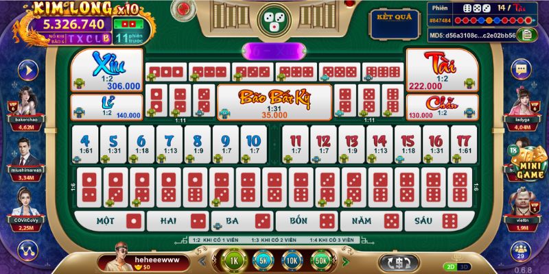 Khám phá mini game hấp dẫn Sicbo Iwin Club